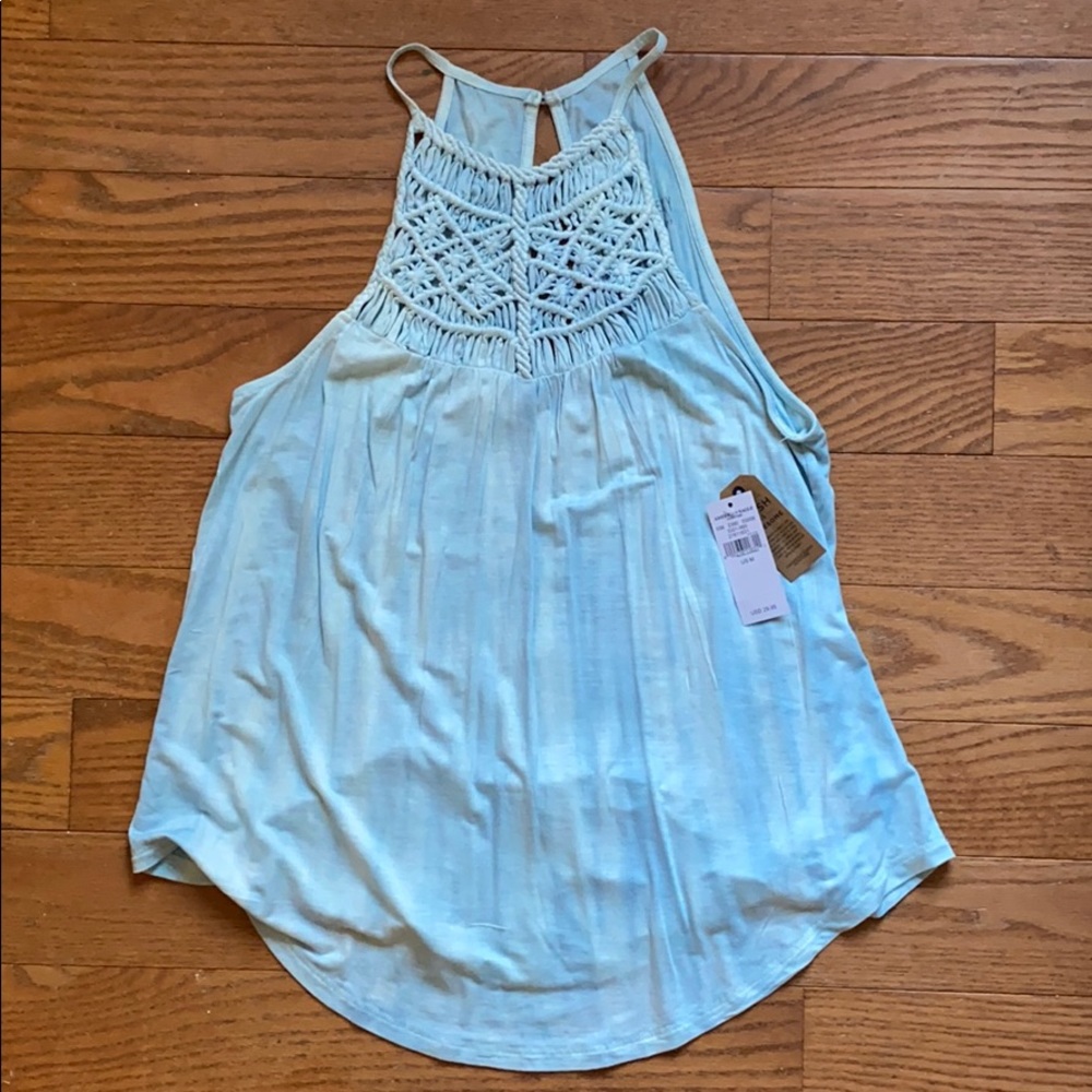 Blue American Eagle halter tank top NWT